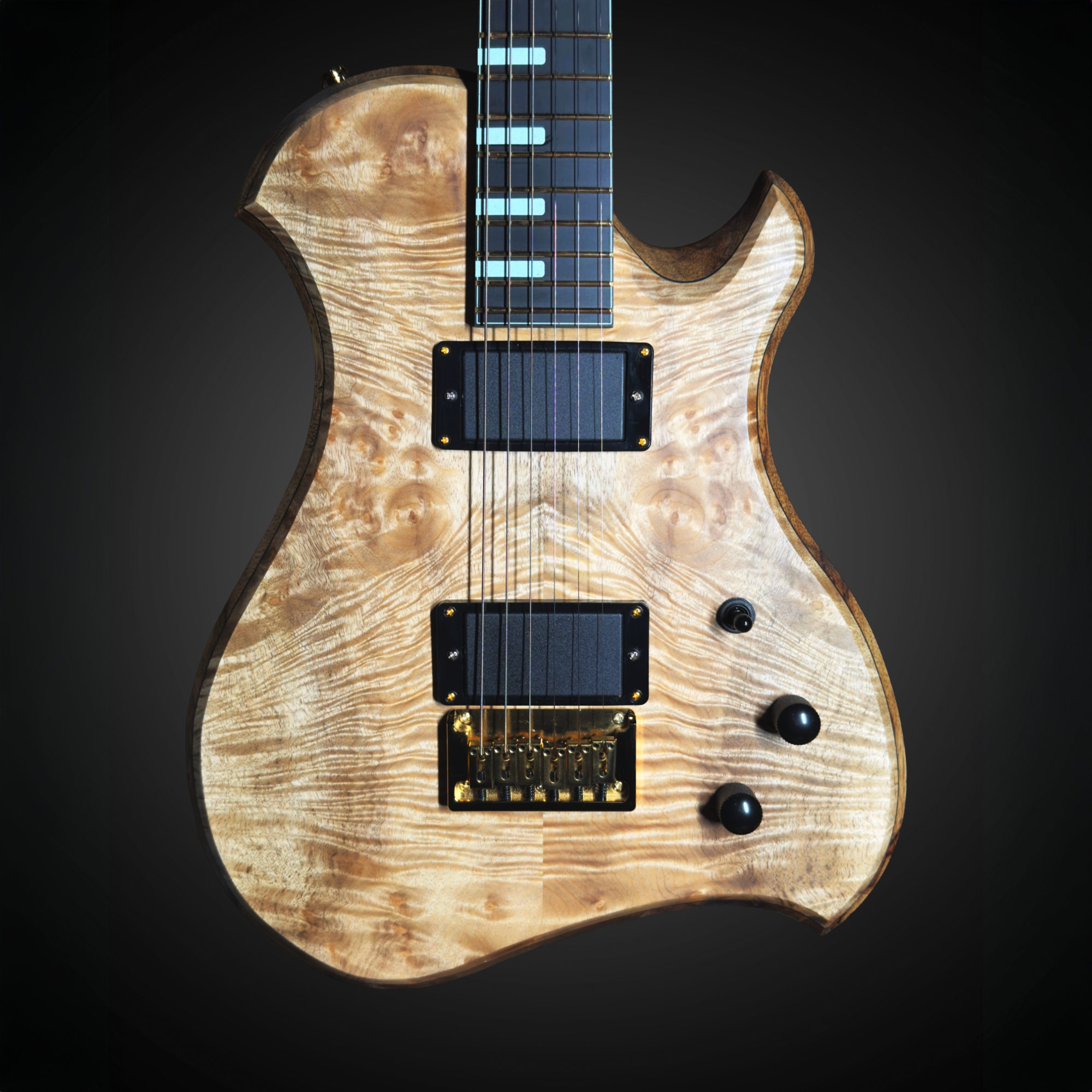 Custom electric guitar